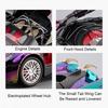1:24 модели игрушечных спортивных автомобилей Pagani Huayra Zonda, литые из сплава, мини-суперкары, со звуком и светом, открывающиеся двери, инерционный механизм, подарки для мальчиков