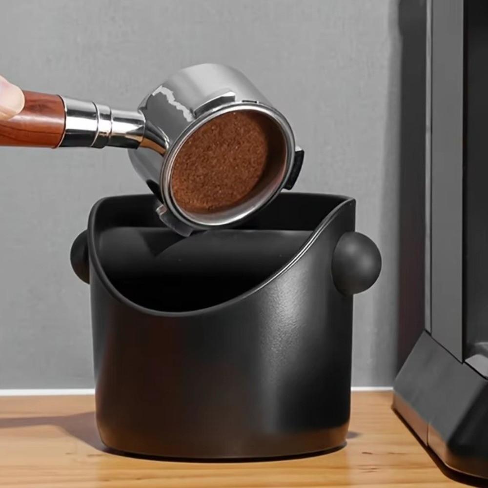 Creative Coffee Grounds Storage Bucket Splash-proof Espresso Dump Bin Desktop Storage Box