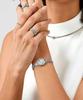 Bering Women's Classic Mini Watch, Silver Mesh Strap 11022-004