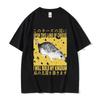 Lost In The Cheese Rat Print Meme T-shirt Funny Unisex Women Cotton Oversized Tshirt Short Sleeve T Shirt Streetwear Top Summer Tee