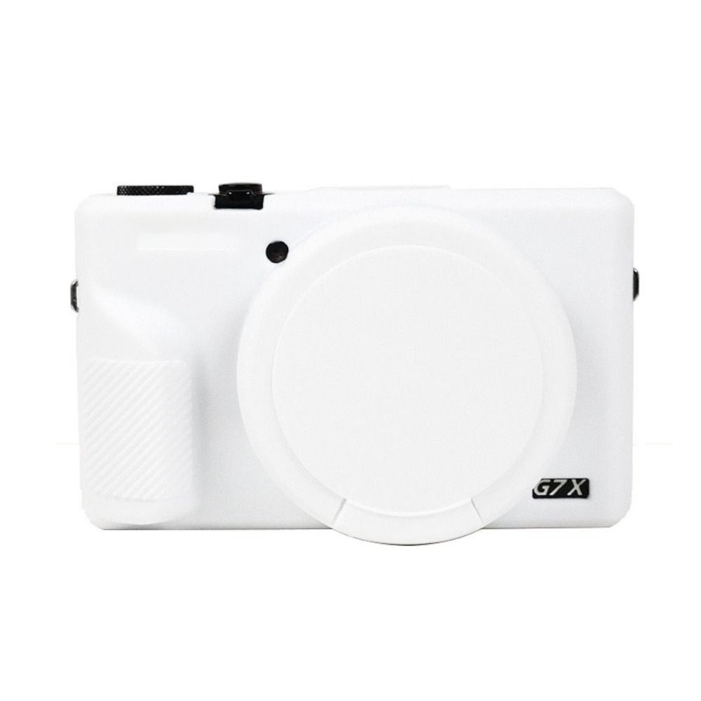 Lens Cap Camera Body Case Silicone Rubber Protective Cover Storage Bag for Canon G7XIII G7X3