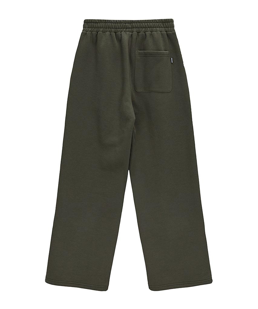 URBANAGE [Non-Fleece Or Fleece-Lined] Daily Standard Wide Pants Khaki