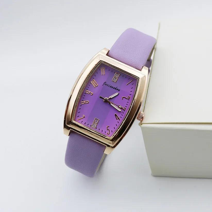 Винтажные квадратные женские повседневные часы с бриллиантами для женщин, простые ремешковые наручные часы, темпераментные аксессуары, подарок для девушки на вечеринку, reloj mujer