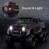 1:22 G63 6x6 Модель автомобиля Игрушка Сплав Литой под давлением Звук Свет Оттягивающиеся модели Амортизация Внедорожники Модели Рождественские подарки