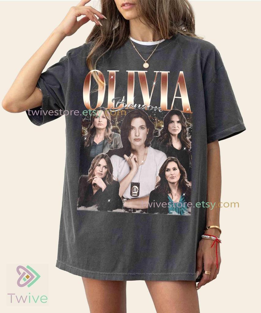 Olivia Benson Law and Order Limited Vintage T-Shirt, Gift For Woman and Man Unisex T-Shirt