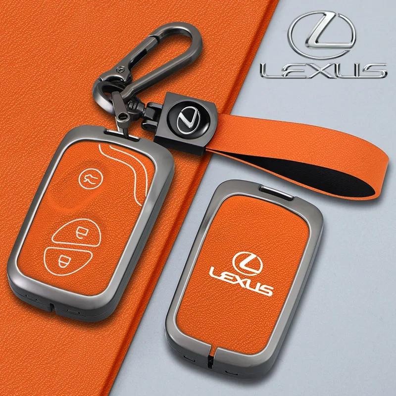 2026 Hot Interior Stickers Leather Car Remote Key Case Cover For Lexus CT200H GX400 GX460 IS250 IS300C RX270 ES240 ES350 LS460 G