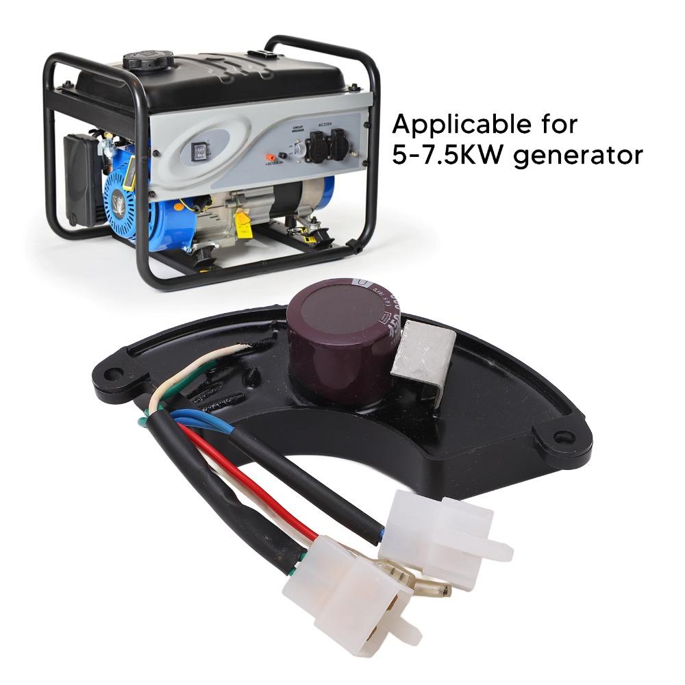 3-фазный генератор 8 проводов АВР 5-7,5 кВт регулятор напряжения выпрямитель силовое оборудование