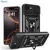 Подходит для iPhone17 Pro Max Чехол для мобильного телефона с держателем-кольцом Sergeant Apple 7 Shun Бронированный чехол-окошко