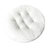 Seat Cushion Round Futon Design Furry Short Plush Surface Extra Thick Chair Floor Cushion Anti-Slip Design Solid Color Chair Cushion