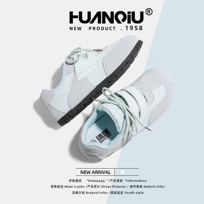 Глобальные немецкие кроссовки с плоской подошвой для женщин KMXFX8093 новые весенние универсальные кроссовки на липучках легкие повседневные туфли для женщин