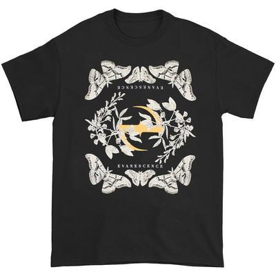Новый логотип Evanescence с бабочкой Подарок для фанатов Унисекс Все размеры Футболка SS17 Унисекс футболка