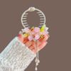 Imitation Pearl Peach Blossom Bun Hairpin Ancient-style Hair Accessories  Ponytail