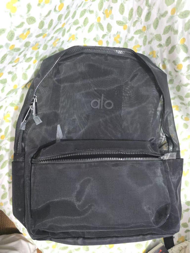 Рюкзак Alo Summer с двумя лямками, прозрачный, из нейлоновой сетки - Модный унисекс дорожный рюкзак, в японском и корейском стиле.