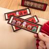 2Pcs God of Wealth Refrigerator Magnet Chinese Immortal Frame Fridge Magnet Home Kitchen New Year