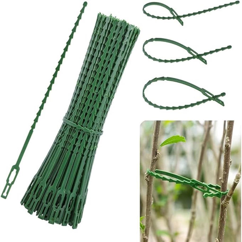 Многоразовая садовая зеленая лента для подвязки, проволока для подвязки, садовая проволока для подвязки «рыбья кость»