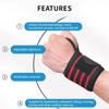 Wristband Wrist Support Brace Fitness Wrist Wraps Sports Gym Dumbbell Training Strength Weight Lifting Protective Equipment