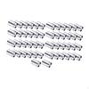 50 Pieces Advertising Glass Nails, Wall Mount Advertisement Fixing Bolts, Sturdy, Sign Standoff