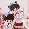 Stuffed Idol Plush Doll Clothes Dress Up 10CM Cotton Doll‘s Clothes Cotton Doll Hoodie  Xmas