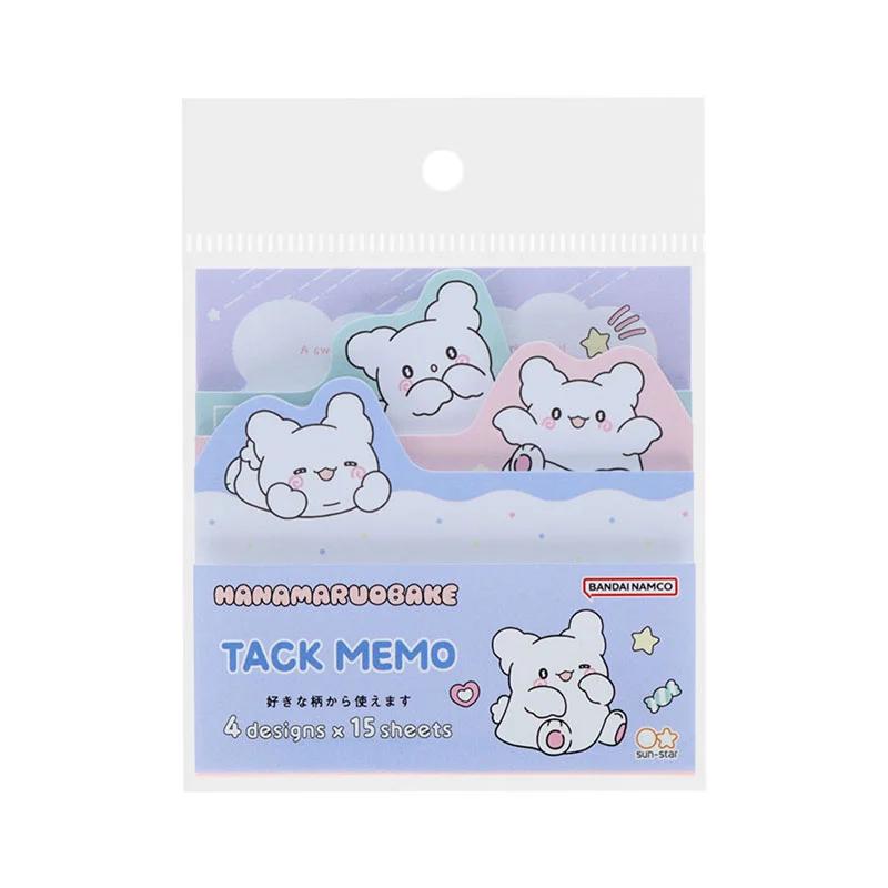 Блок липких заметок Sanrio HANAMARU OBAKE ( Пастельные сладости Поп-голубой ) Япония НОВИНКА