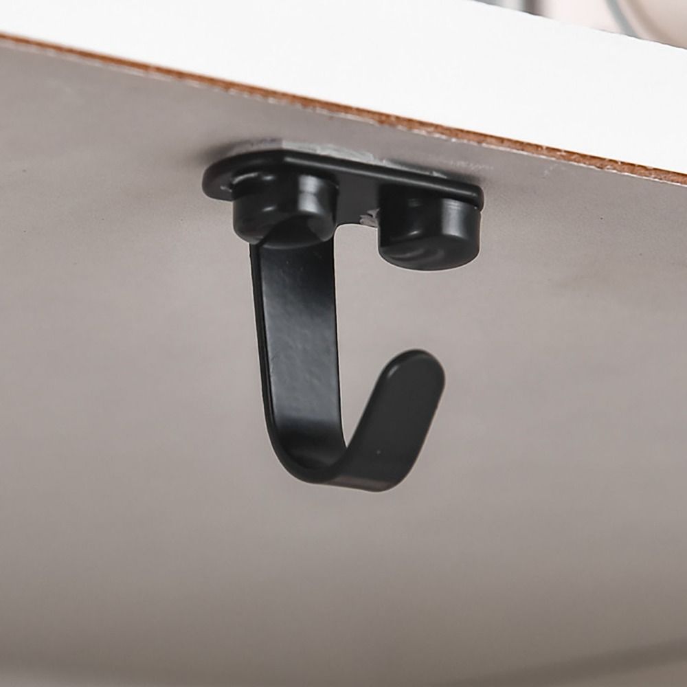 1/10 Pieces White Clothes Hooks Stainless Steel Hangings Single Hooks Top Mounted Hooks Kitchen