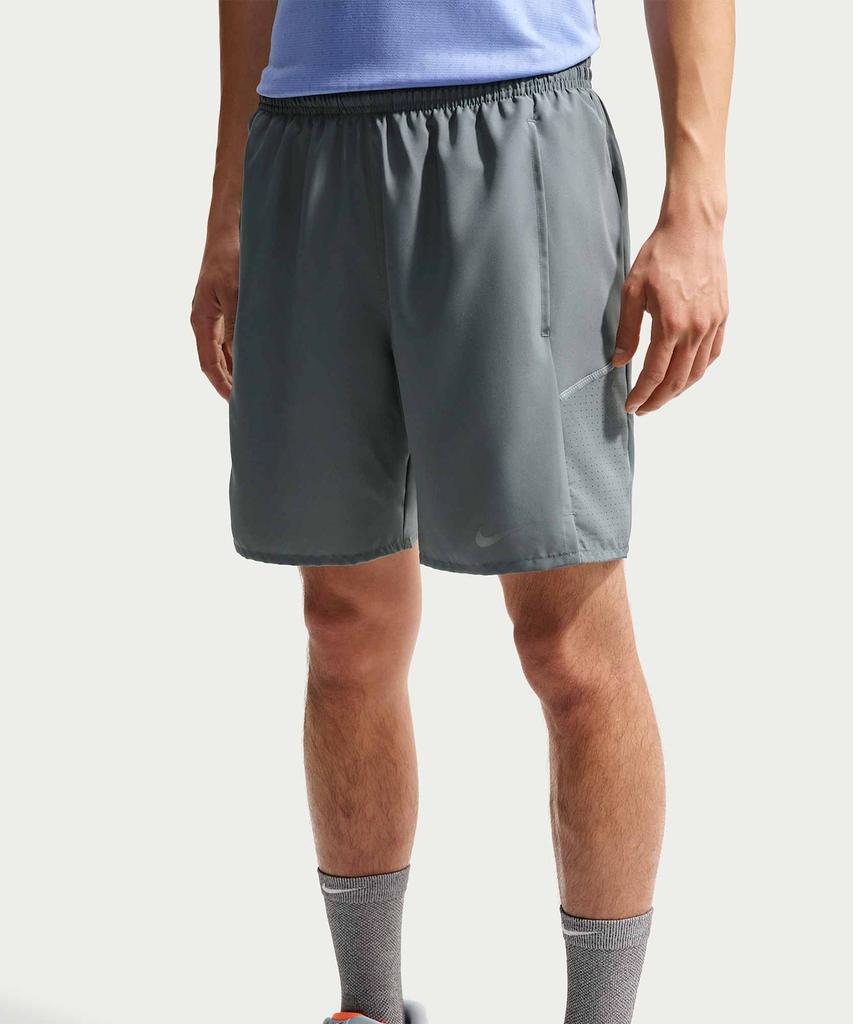 Nike Беговые шорты Miler Dry-Fit 7 дюймов с подкладкой-слипом M - Дымчато-серый / If2071-084