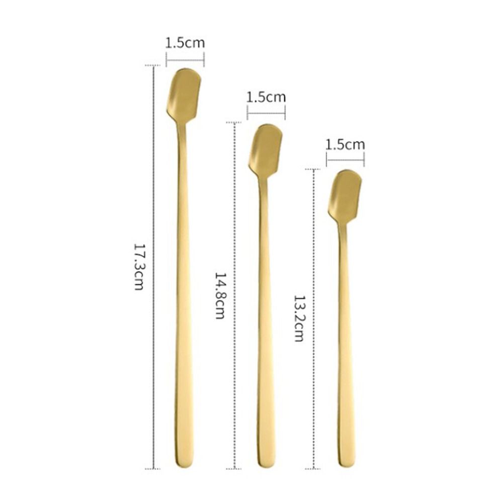 Thickened Coffee Mixing Spoon 304 Stainless Steel Gold Cutlery High Quality Small Spoon