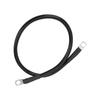 23,6 дюйма Заземляющий провод 4AWG 25 мм² 150 А Высокопрочный заземляющий кабель для инвертора аккумулятора Держатель