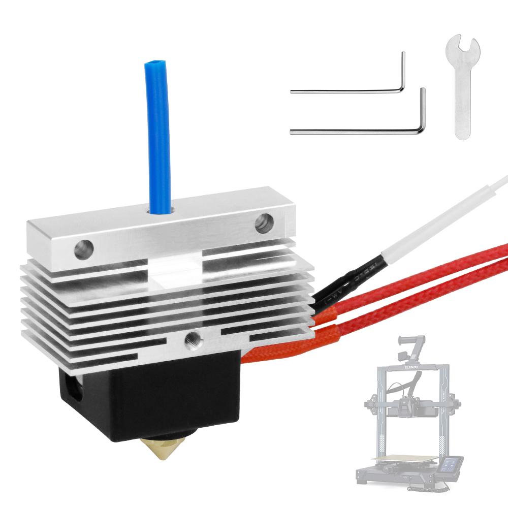 Upgrade Hotend Kit For Elegoo Neptune 3 Pro /Plus /Max 24V 40W Ceramic Hoting Plate Hot End 3D Printer Part Assemble With Nozzle