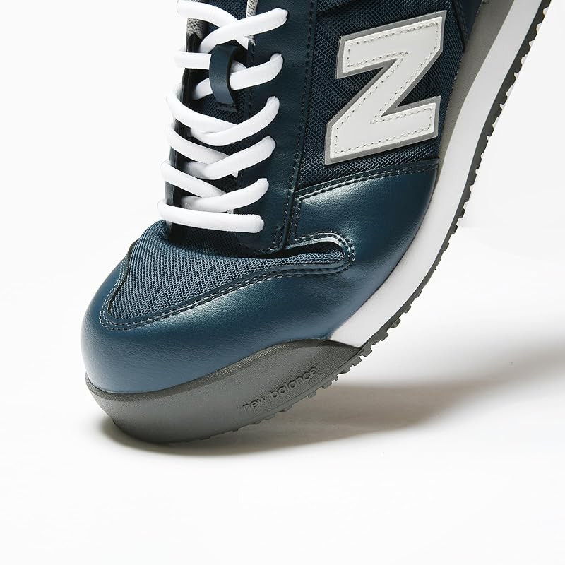 [New Balance] PORTLAND portland safety shoes work shoes lightweight wide JSAA Class A string shoe laces oil resistant rubber 441(NAVY) 27.5 cm