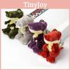 Adorable Plush Alligator Keychain Soft Pp Cotton Filled Small Gift For Kids