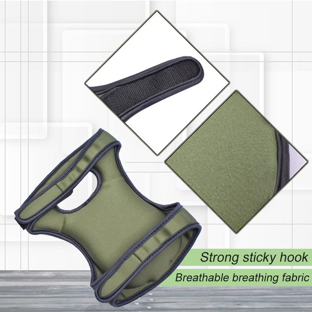 1Pair Knee Pads Non-Slip Thick Extra Foam Cushion For Scrubbing Floors,Gardening,With Soft Inner Liner, Strong Adjustable Straps