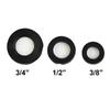 21 шт. Прокладки для кранов Резиновые уплотнительные кольца для раковины Ванны Душа Уплотнения Прокладки для герметизации от протечек Сантехнические прокладки Уплотнительные аксессуары 3/8 1/2 3/4