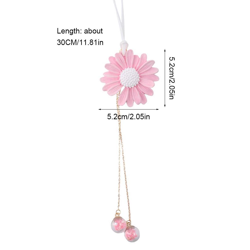 Daisy Shape Daisy Shape Car Hanging Ornaments Hanging Mirror Car Accessories for Car,Home