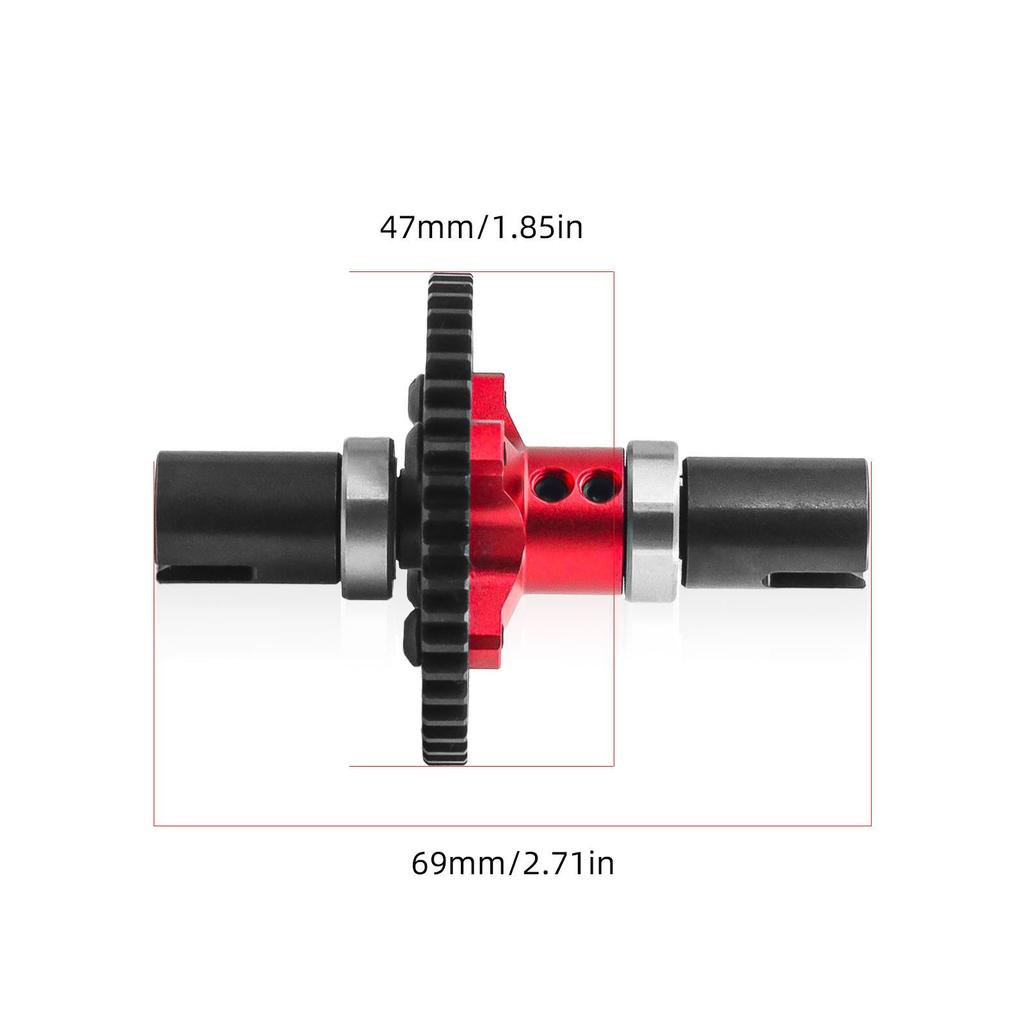 46T Differential Locker Set For 1/7 1/8 Remote Control Cars Enhancing Performances And Durability
