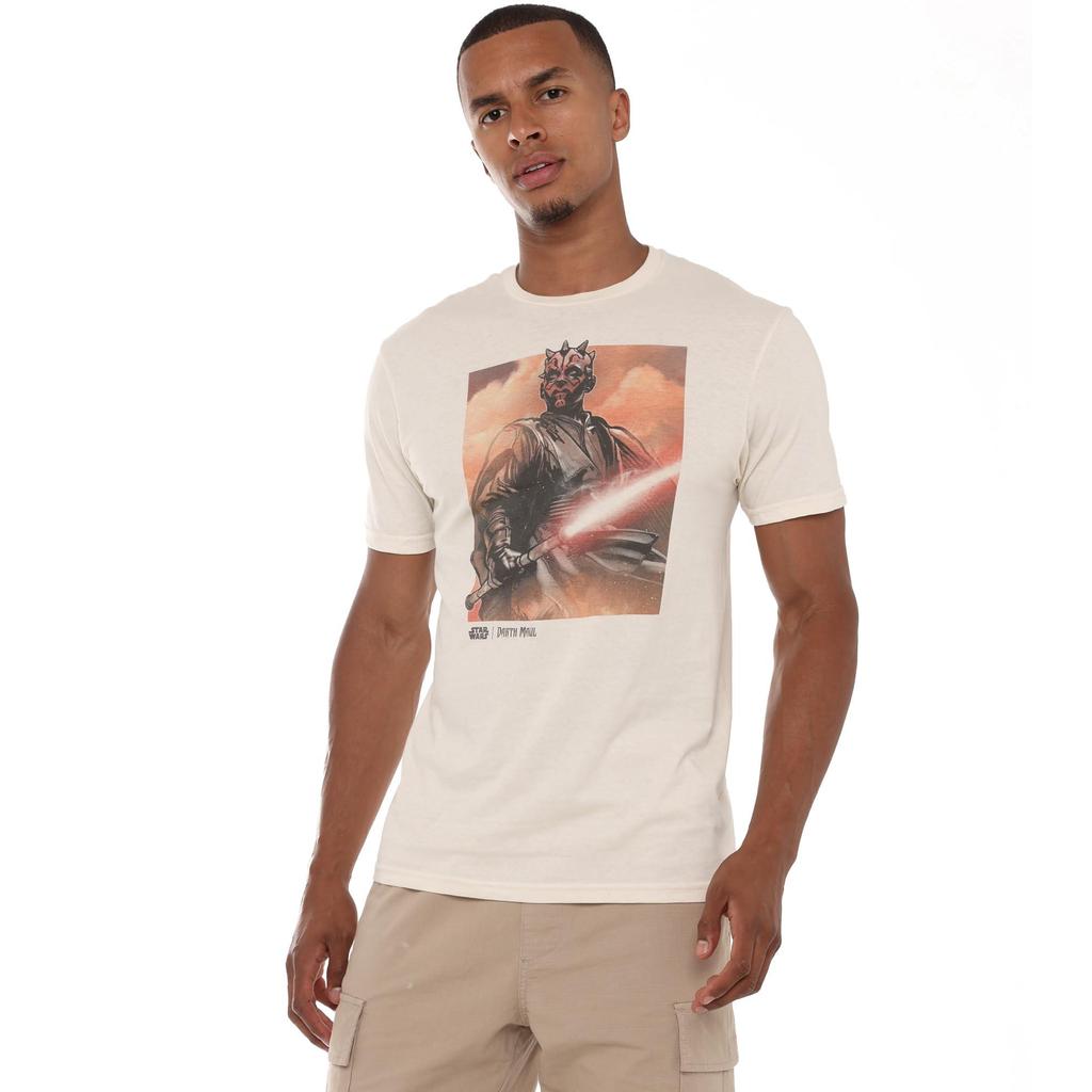 Star Wars Mens Ignited Darth Maul T-Shirt