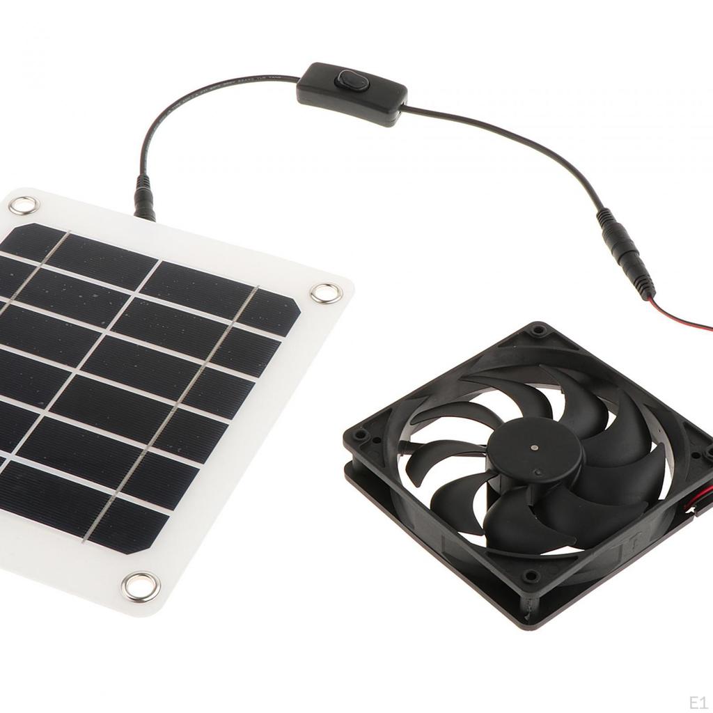 Вентилятор на солнечной панели для улицы