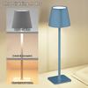 Cordless Table Lamp USB Rechargeable Stepless Dimmable Wireless Reading Lamp Minimalist LED Light for Restaurant/Bedroom/Outdoor