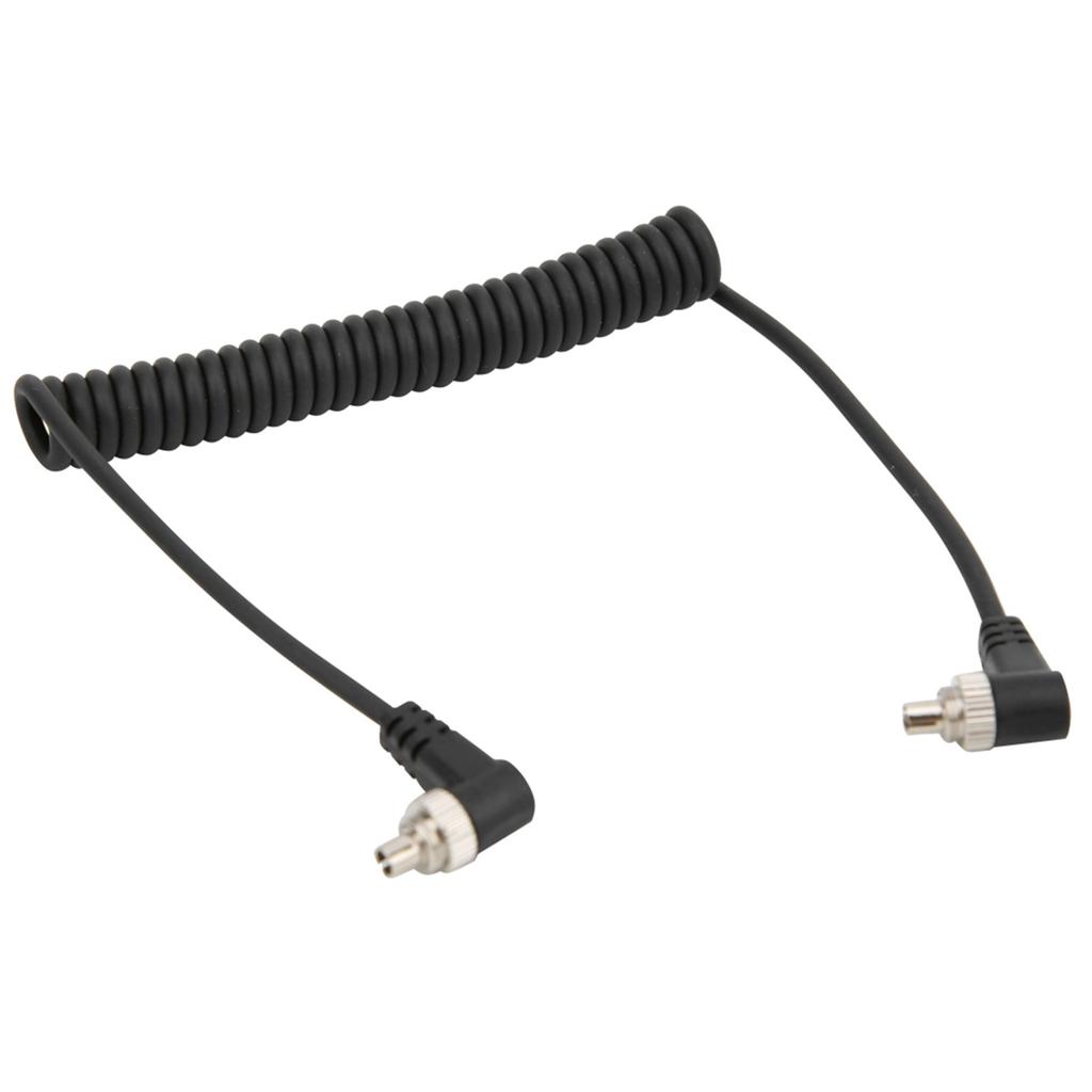 100cm Male to Male Flash PC Sync Cable with Screw Lock for Canon   Nikon Camera and Flash Light Connection Cable