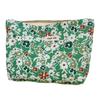 518 Flower Pattern Canvas Makeup Cosmetic Bag Travel Toiletry Organizer Storage Pouch