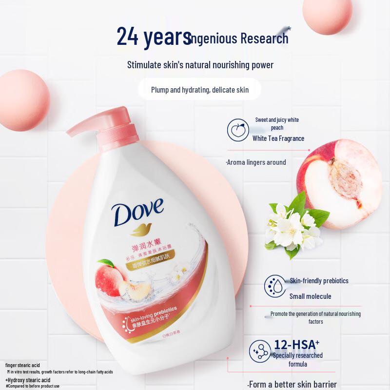 Dove Sakura Sweet Scent Питательный гель для душа