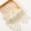 Long Islamic Turban Chiffon Malaysia Headscarf Elegant Wraps Shawl  Women