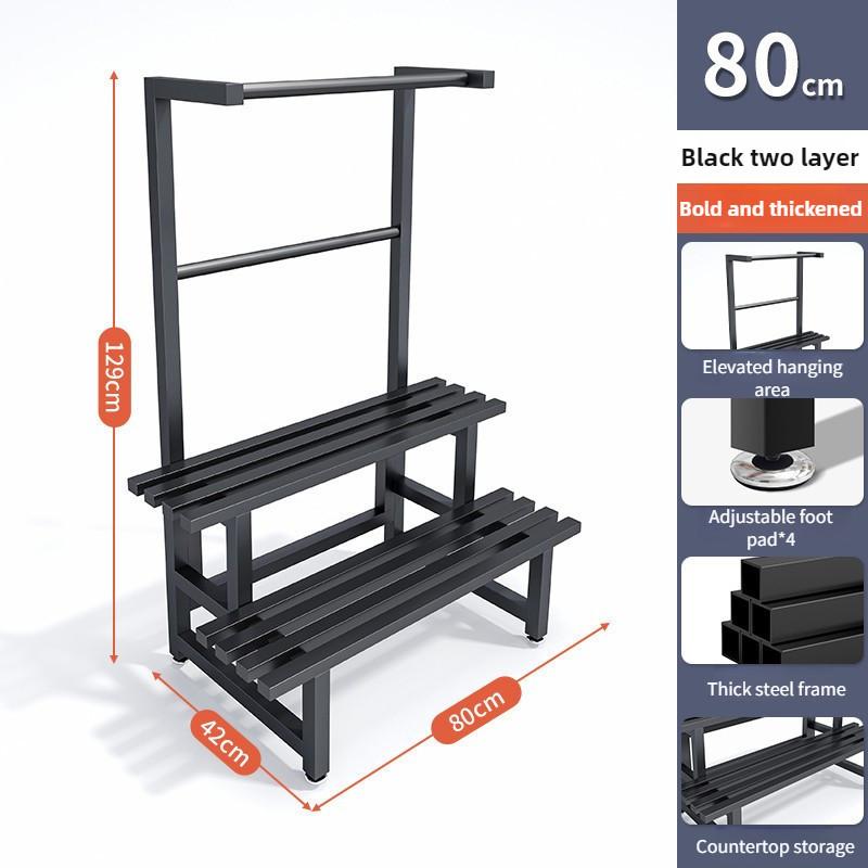 Садовая стойка для комнатных растений из нержавеющей стали, металлическая водонепроницаемая стойка для цветов, многоуровневая полка-лестница