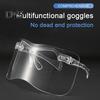 Outdoor Cycling Glasses Clear Anti-fog Lens Windproof Sand-proof Lightweight Men Women Running Motorcycle Bike Sports Goggles Eyewear
