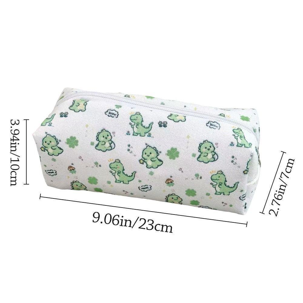 Dinosaur Pattern Dinosaur Pencil Case Large Capacity Stationery Organizer  School Supplies