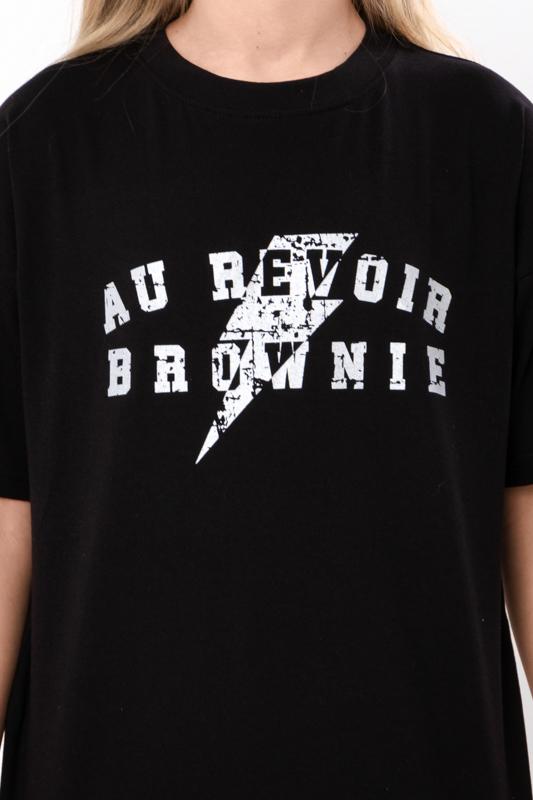 Girls Teen Oversized T-Shirt with Graphic Print, Summer 6414-001-33-2-3 HC