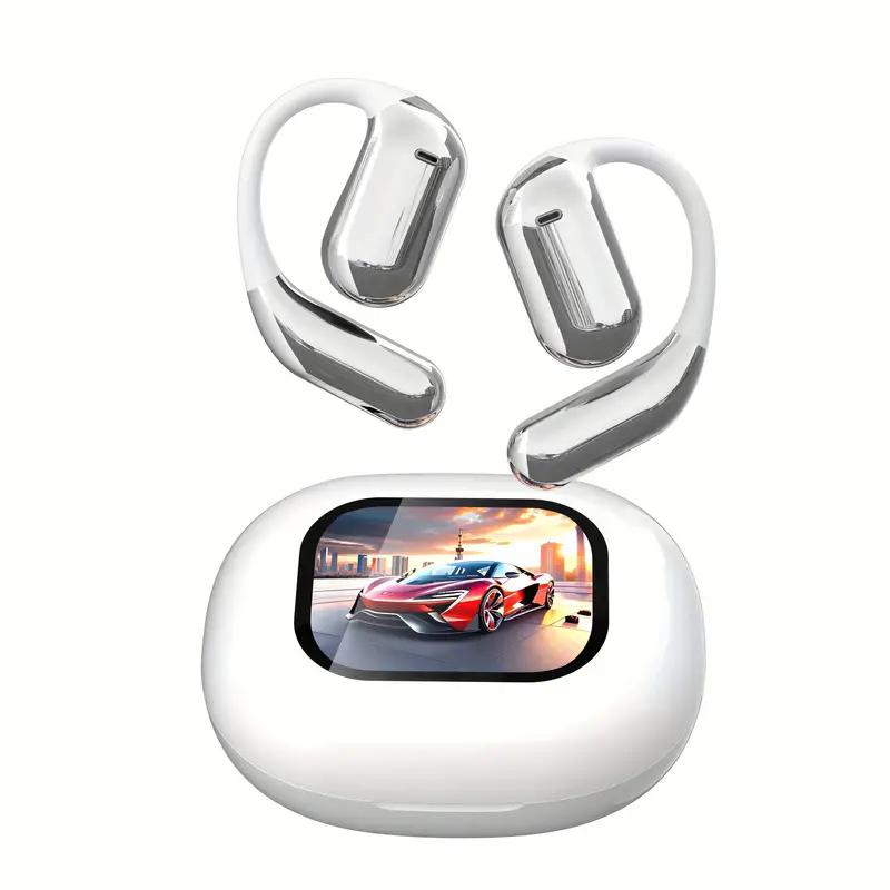 Xiaomi Беспроводные Bluetooth-наушники Q16Pro с ЖК-дисплеем, сенсорным управлением, True Wireless, открытые вкладыши, костная проводимость, IPS-экран