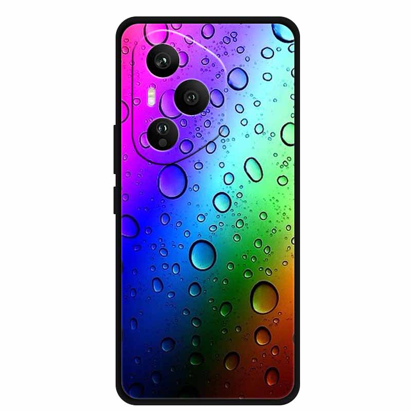 Чехол для Honor 400 Pro 5G Чехол для Honor 400 5G Силиконовая задняя крышка с мраморной раскраской Чехлы для Honor 400 Pro/ 400 Черный ТПУ Чехол 400 Pro 5G