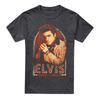 Elvis Presley Unisex Adult Stripes T-Shirt