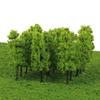 [Generic] 20 Pagoda Tree Model Trees for Railway Model Dioramas and Miniature Gardens