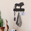 Modern Metal Wall-Mounted Key Hooks - Wall Holder for Hallway, Entrance, Bathroom & Closet
